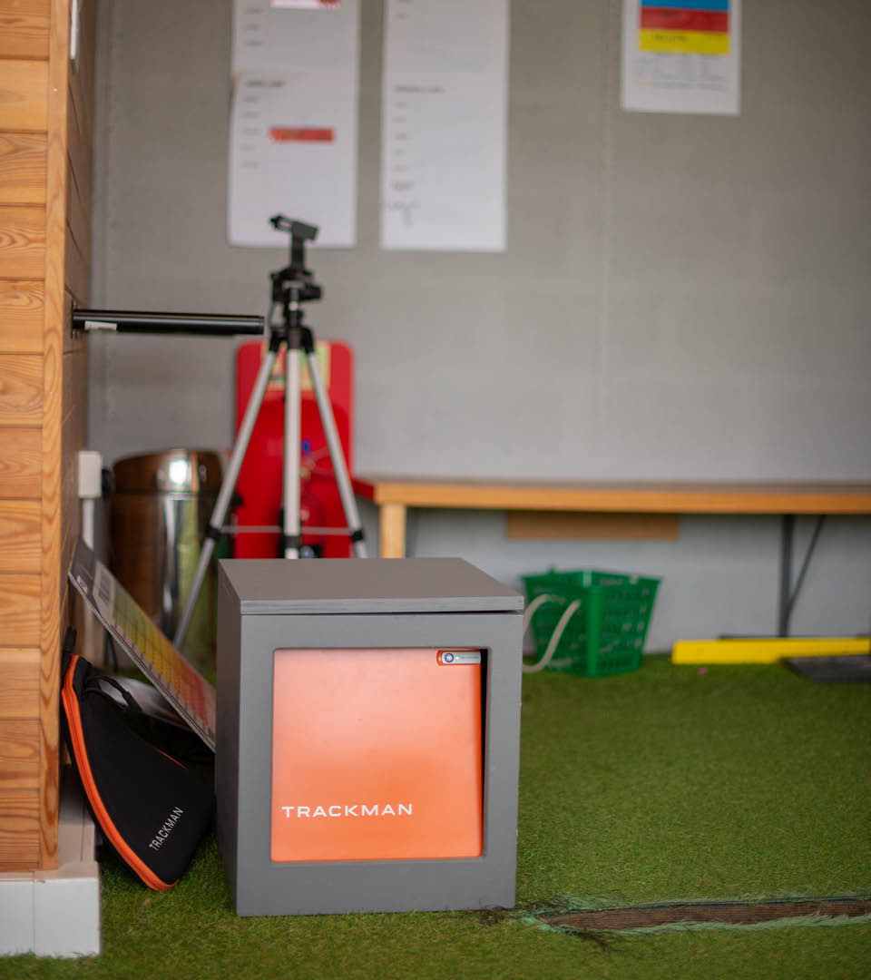 TrackMan golf performance technology at Deeside Golf Club